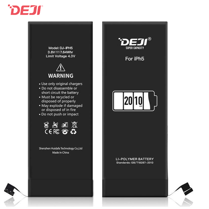 2021 Year Best Cell Phone 2010mah Replacement Digital Battery For Wholesale Iphone5 High Capacity