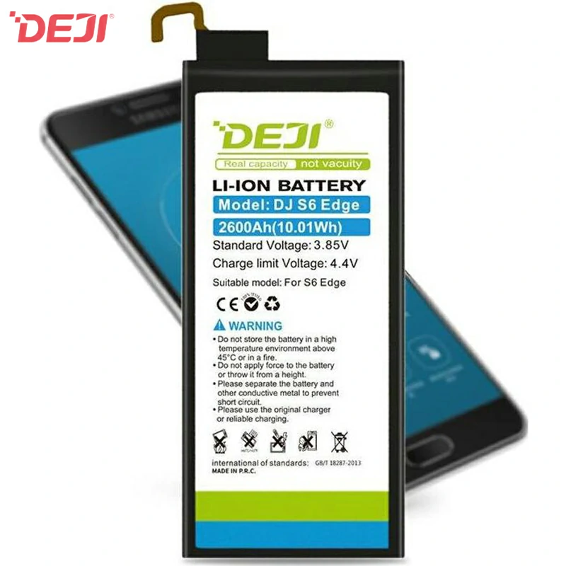 Battery DEJI-Samsung EB-BG925ABE (2600 mAh) For Wholesale Galaxy S6 Edge SM-G925