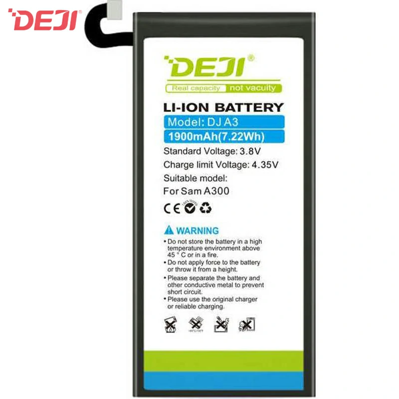 Battery DEJI-Samsung EB-BA300ABE (1900 mAh) For Wholesale Galaxy A3 (2015) SM-A300F SM-A300G