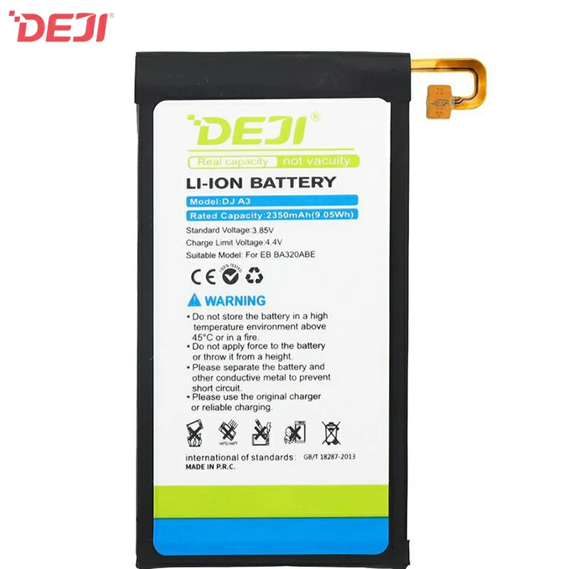 Battery DEJI-Samsung EB-BA320ABE (2350 mAh) For Galaxy A3 (2017) SM-A320