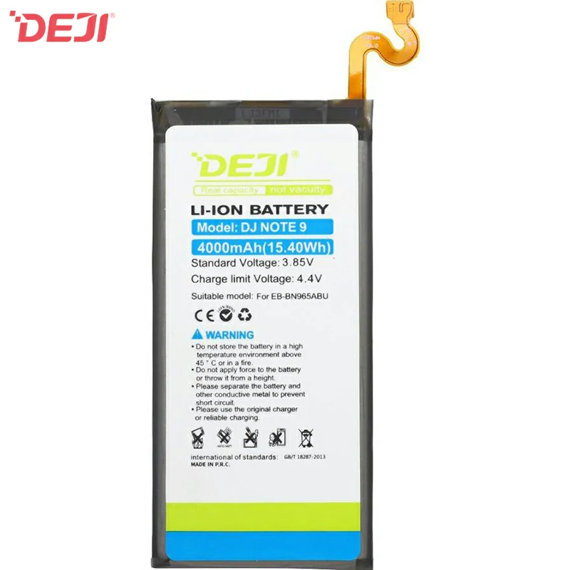 Battery DEJI-Samsung EB-BN965ABU (4000 mAh) for Galaxy Note 9 SM-N960 SM-N960F SM-N9600