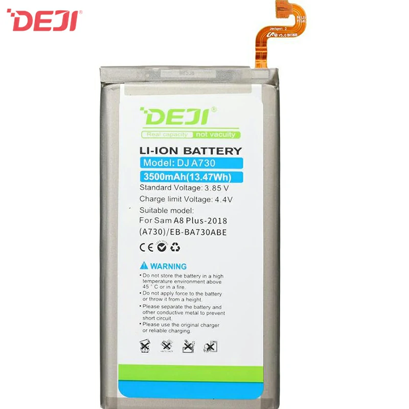 Battery DEJI-Samsung EB-BA730ABE (3500 mAh) for Galaxy A8 Plus (2018) SM-A730F