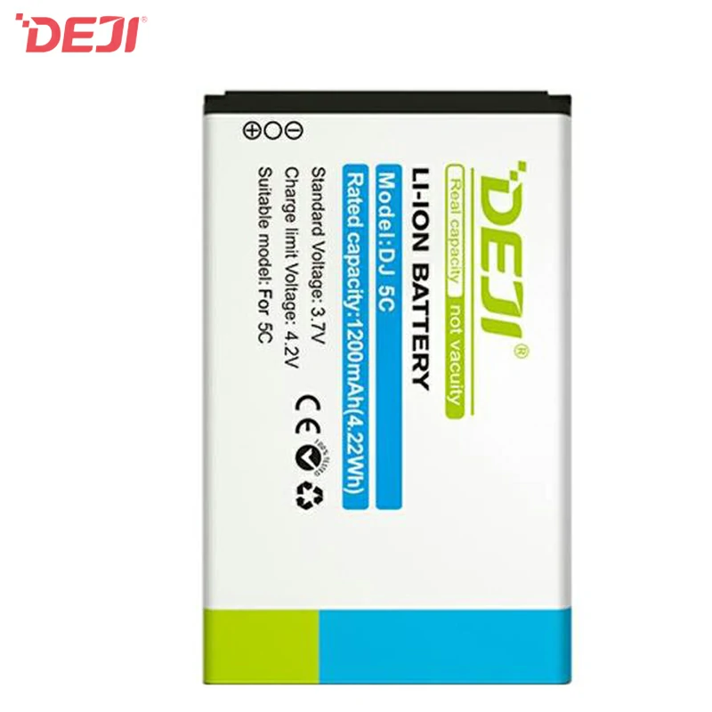 Battery DEJI-Nokia BL-5C (1200 mAh) for C1 C2 N91 X2-01 Asha 230