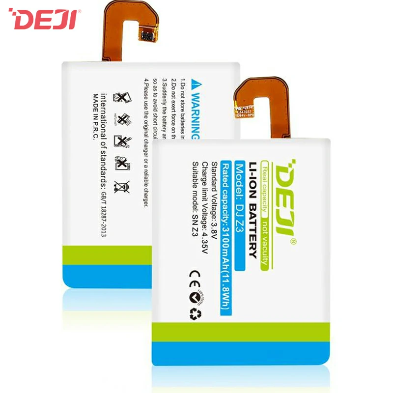 DEJI-Sony LIS1558ERPC battery (3100 mAh) for Xperia Z3 D6603 D6616 D6633 D6653