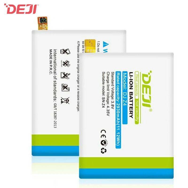 Battery DEJI-Sony LIS1579ERPC (2930 mAh) for Xperia C5 Ultra Xperia Z3 Plus Xperia Z4 Z4v Compact