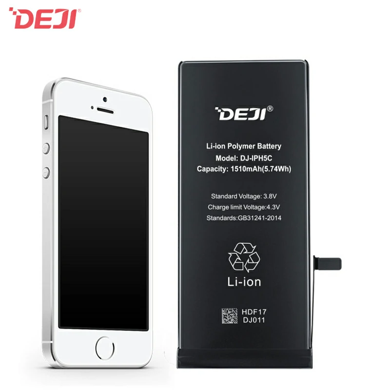 DEJI Best Selling Product Rechargeable Battery AA Battery For Iphone5C Replacement Battery