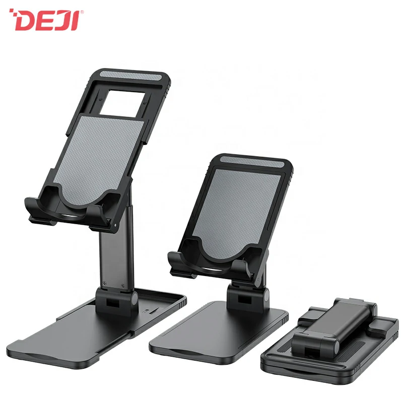 Universal Angle Adjustable Telescopic Mobile Phone Desktop Stand Aluminum Tablet Phone Stand Holder