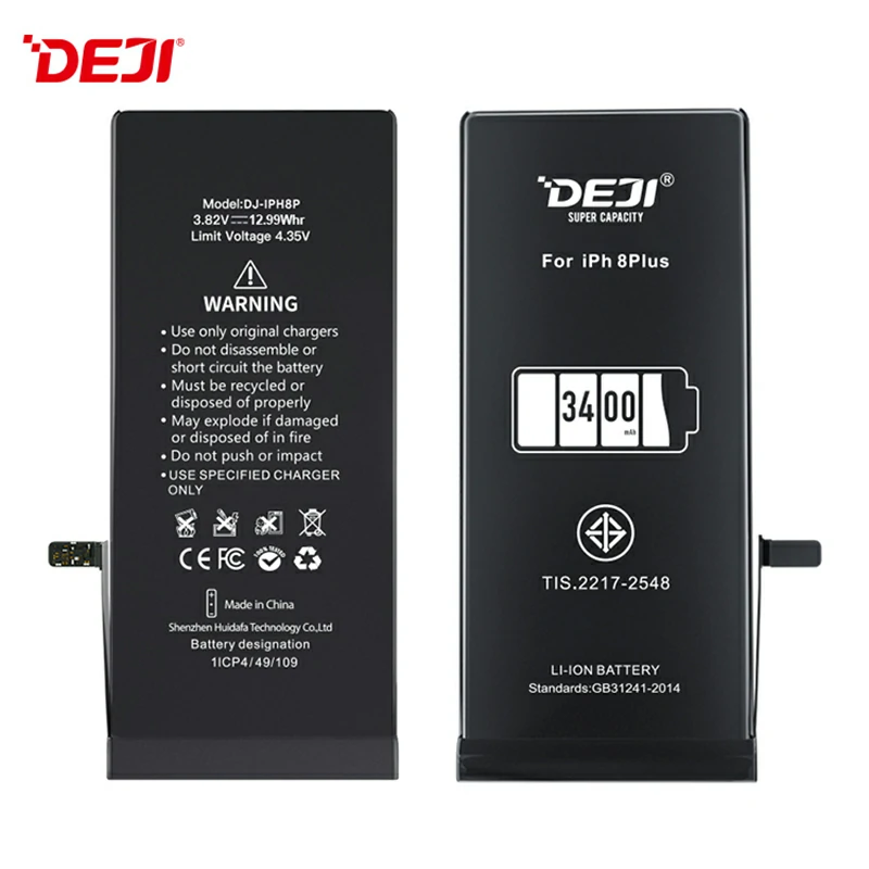  General 3400mAh Compatible Wholesale Cell Phone Battery For IPhone 8 Plus