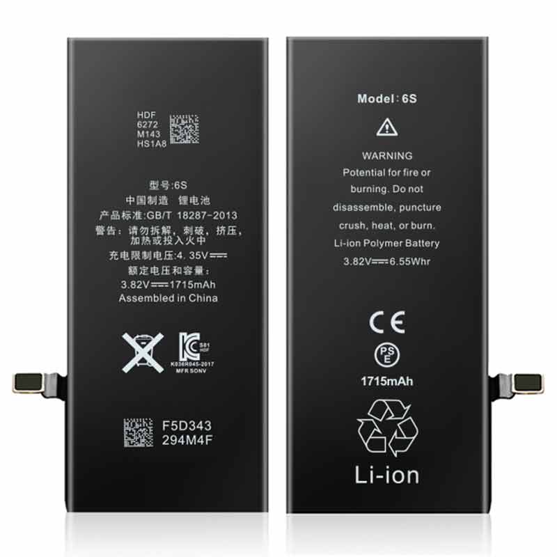 1715mah Iphone6s OEM-ODM Battery