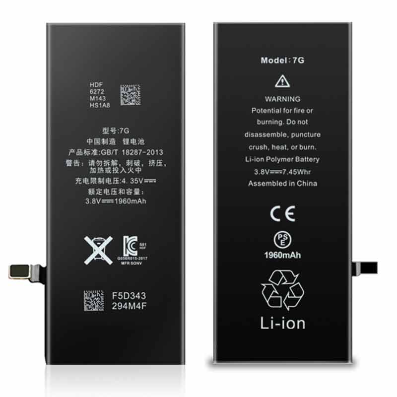 China's Best Original Capacity 1960mah Iphone7 OEM-ODM Battery Wholesale