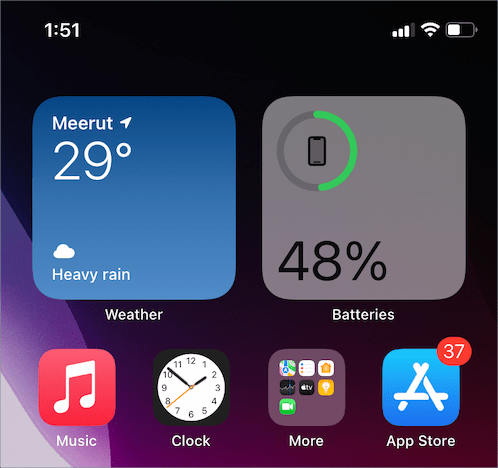 How To show battery percentage on iPhone 13 and 13 Pro