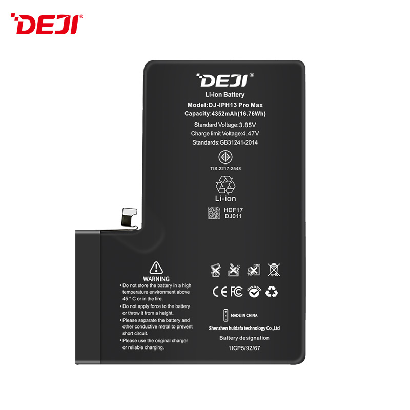 DEJI Brand 4352mAh iPhone13promax battery wholesale replacement manufacturer