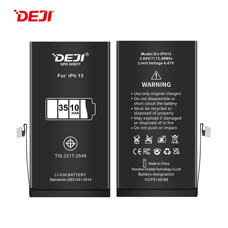 DEJI Iphone 13 High Capacity Battery 3510mah, Only Support Wholesale/Oem