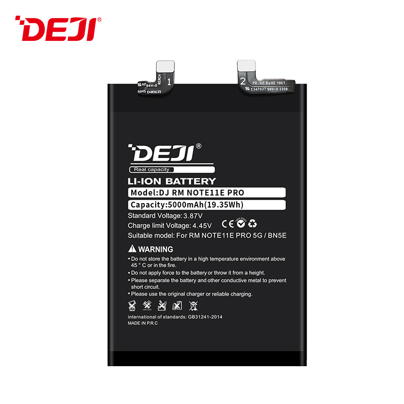 DEJI Redmi Note 11E Pro Battery BN5E 5000 mAh