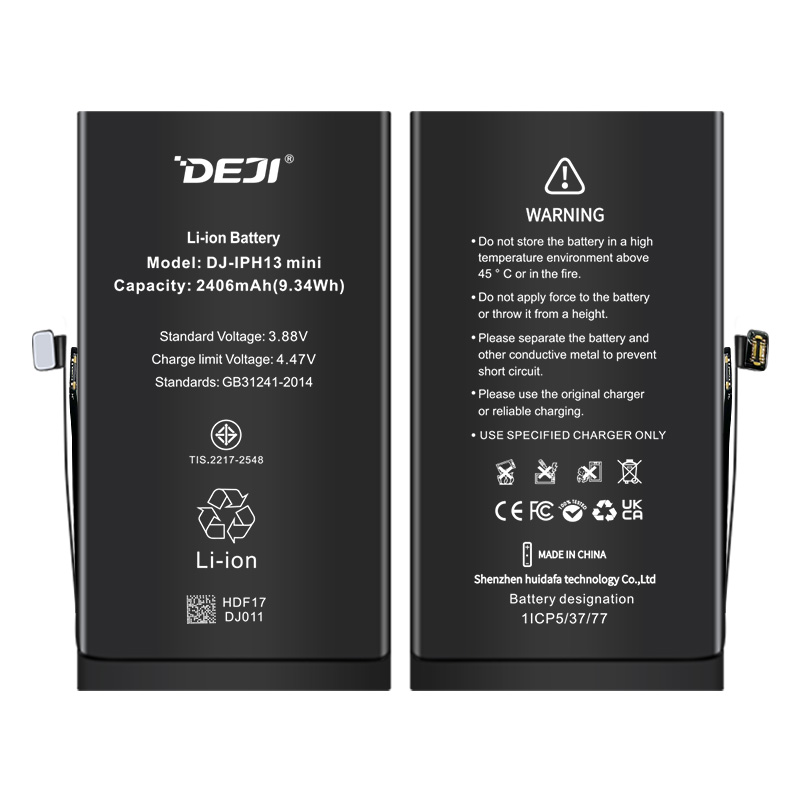 DEJI-iphone13min-dj-battery-show-100%-health
