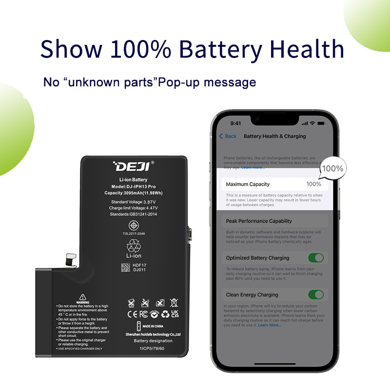 iPhone 13 Pro Battery Show 100% Battery's Health and Best for Refurbished Phones
