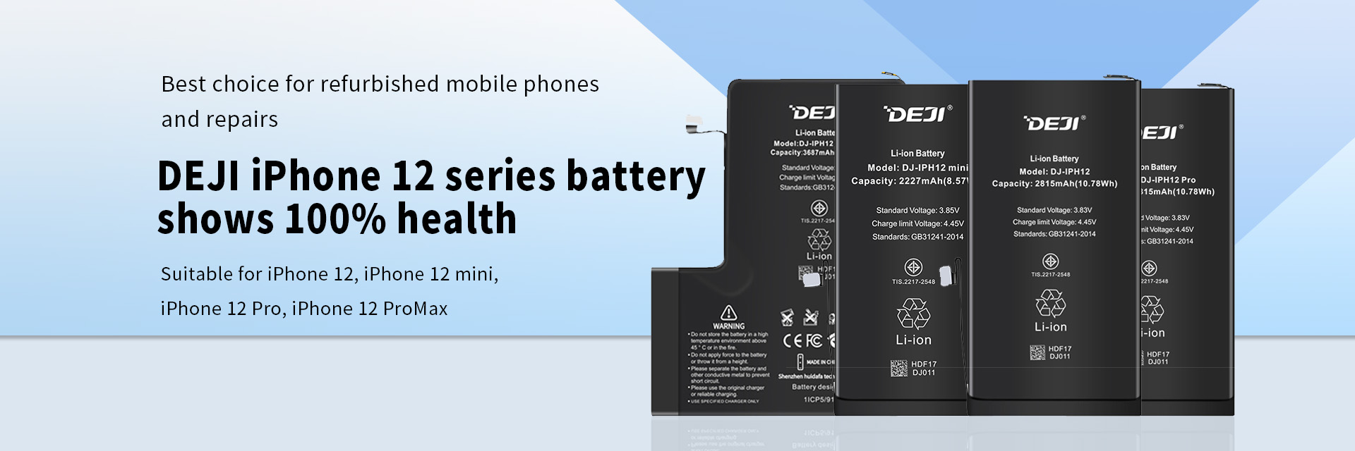 iPhone 12 Show 100% Health Battery