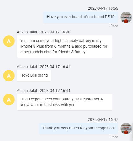 Customer Satisfaction High with Our iPhone 8 Battery