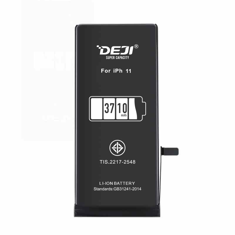 DEJI Large Capacity 3710mah Iphone11 High Quality Mobile Phone Battery Wholesale Manufacturer