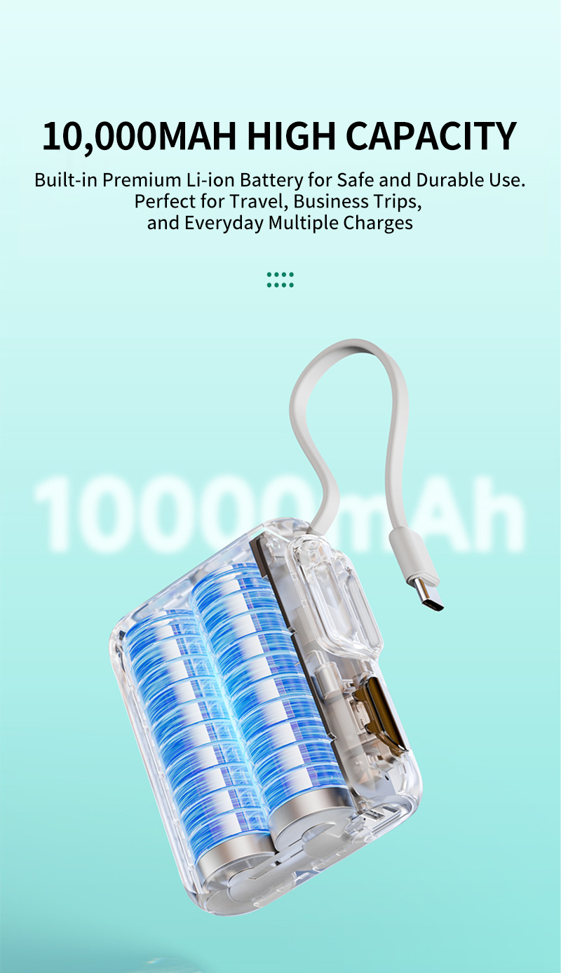 10,000MAH HIGH CAPACITY
