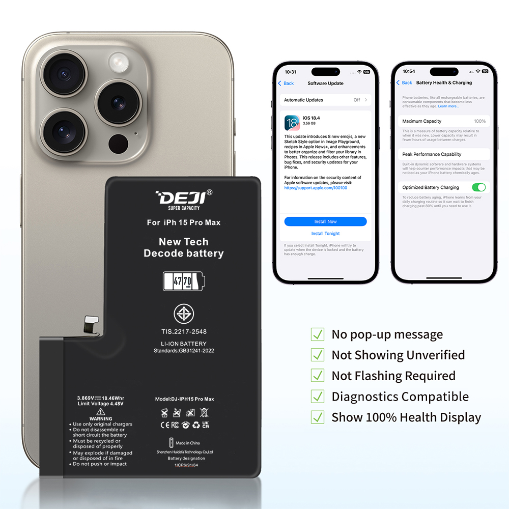 Diagnostics Compatible battery