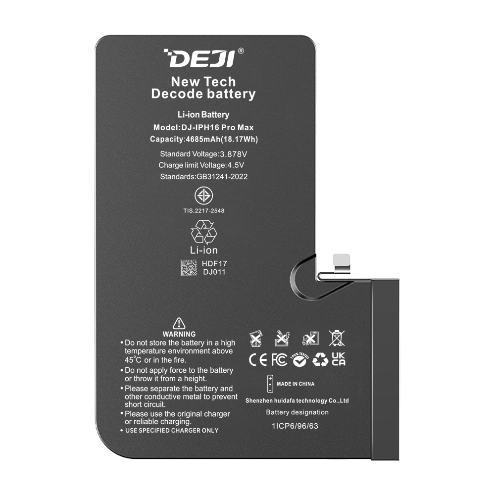 iPhone 16 Pro Max High Energy Density Decode Battery