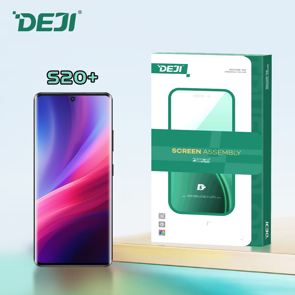 DEJI Curved OLED Screen Assembly With Frame For Samsung Galaxy S8/S9/S10/S20+ Plus OEM Replacement Display Wholesale Factory