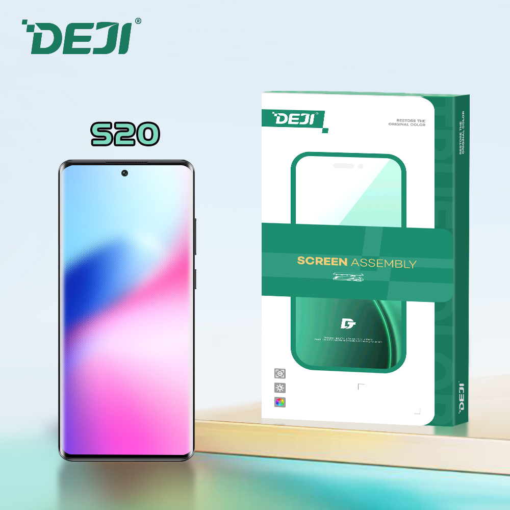 Display Factory Wholesale OEM OLED Curved Screen Assembly For Samsung Galaxy S20 4G With Frame Replacement