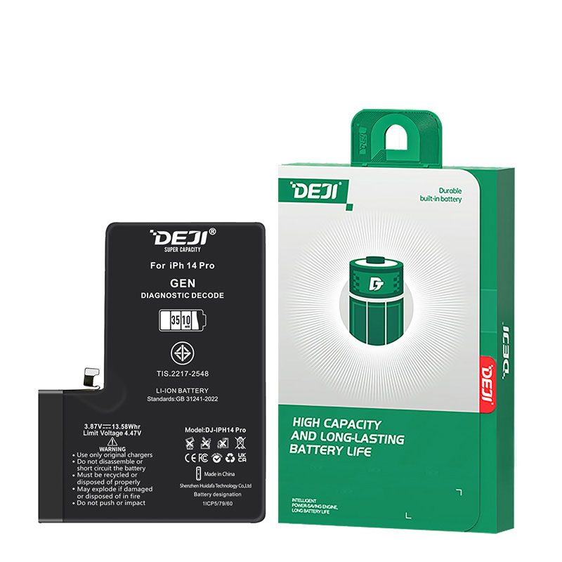 DEJI Diagnostic-Compatible High-Capacity Battery for iPhone 14,14pro,14PM,14 PLUS