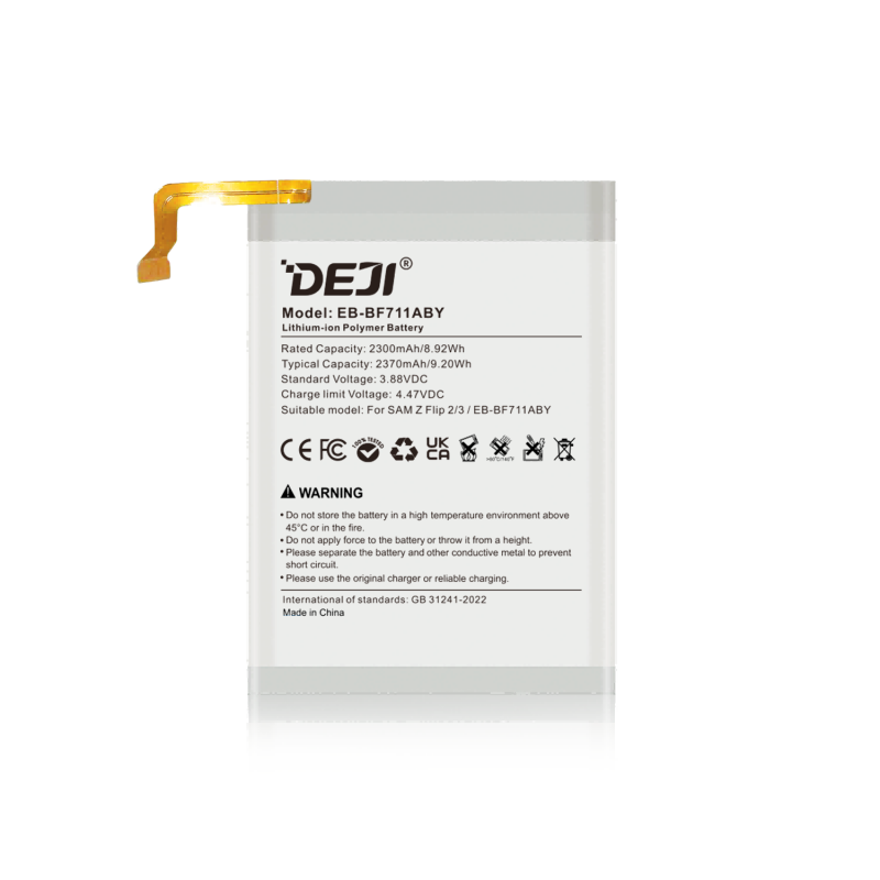 DEJI Samsung Z Flip 2-BF711ABY Foldable Phone Battery Manufacturer