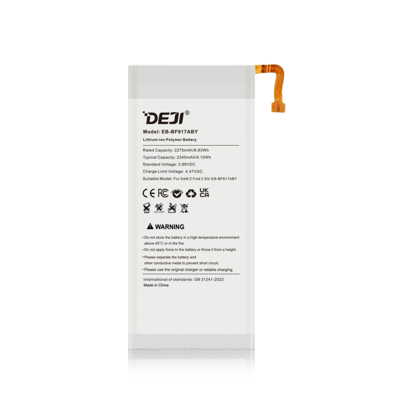 DEJI Samsung Z Fold 2-BF917ABY Foldable Phone Battery Manufacturer