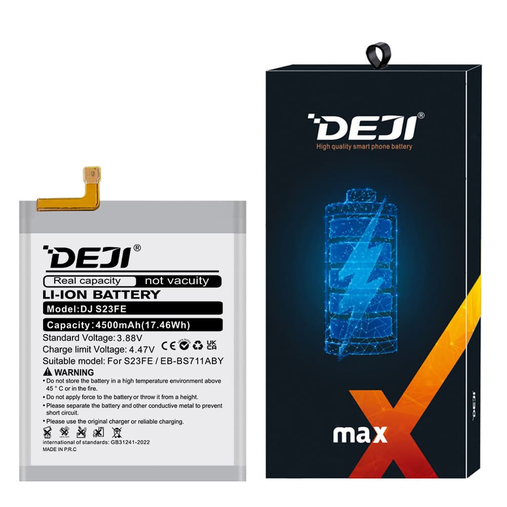DEJI 4500mAh Samsung S23FE EB-BS711ABY Phone Battery Package
