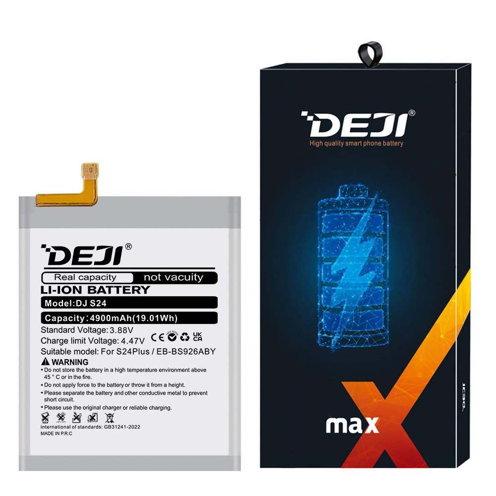 DEJI 4900mAh Samsung S24 EB-BS926ABY Phone Battery Package