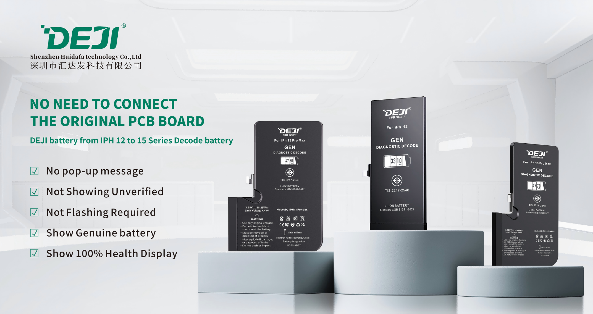 Show iPhone Genuine battery