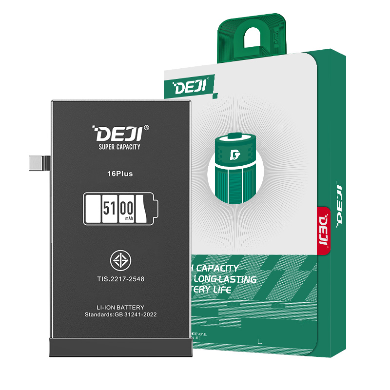 DEJI iPhone 16 Plus 5100mAh High Capacity Battery Bulk Supply Available