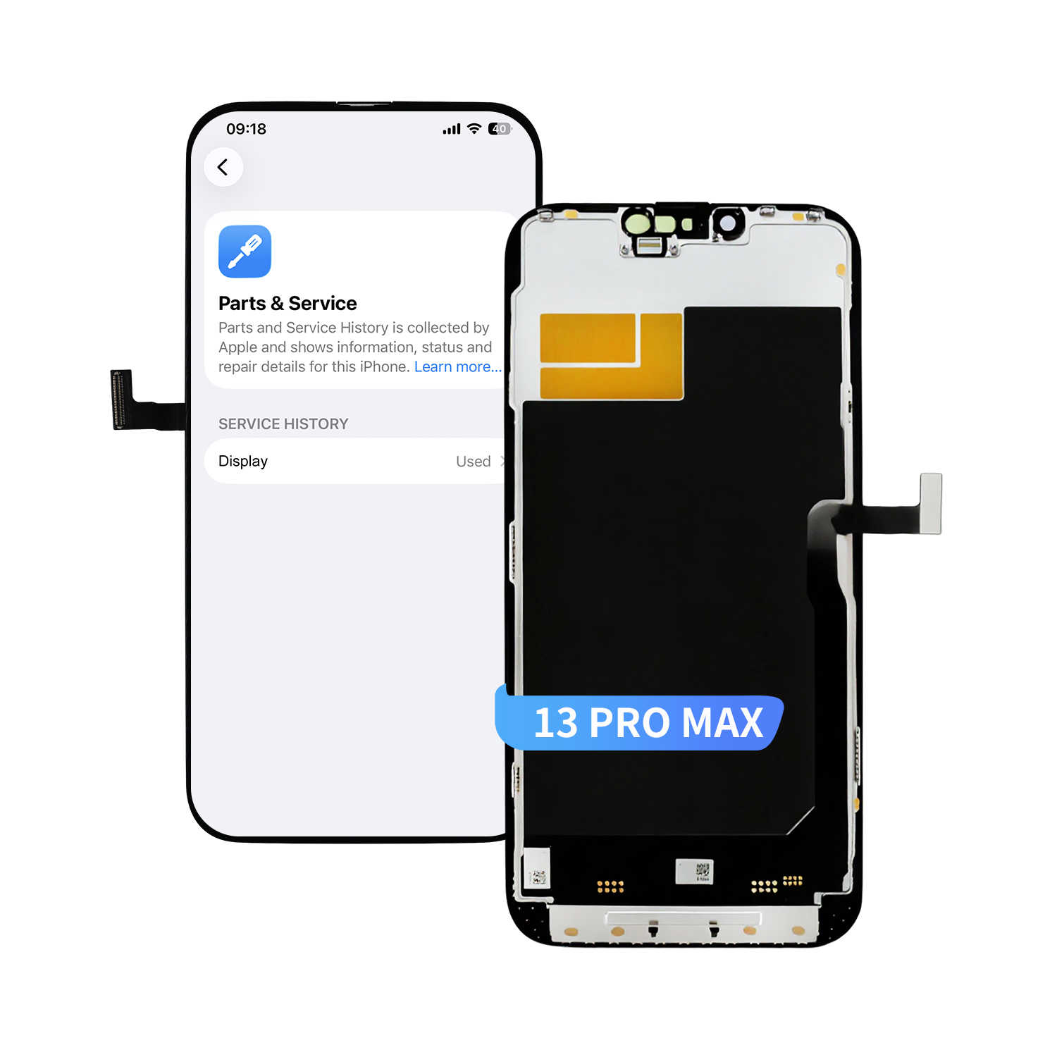 DEJI iPhone 15 Pro Max Diagnostic Soft OLED Screen Assembly 