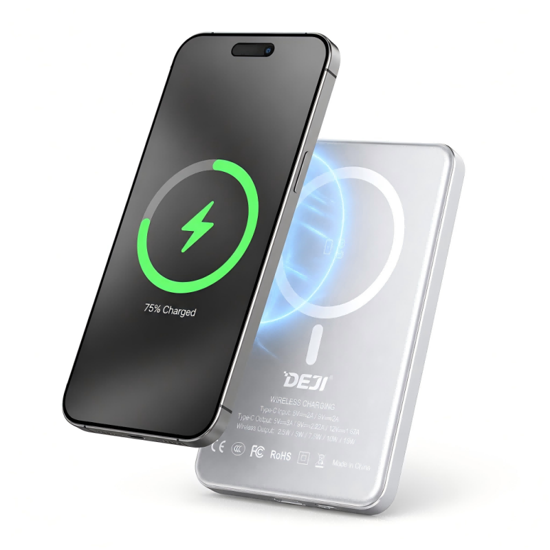 Semi-Solid Magnetic Wireless Power Bank