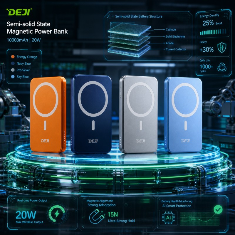 Semi-solid State Magnetic Power Bank oem