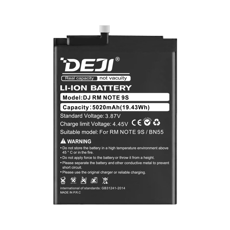 Wholesale Redmi Note 9s BN55 5020mAh Battery - For B2B Bulk Orders