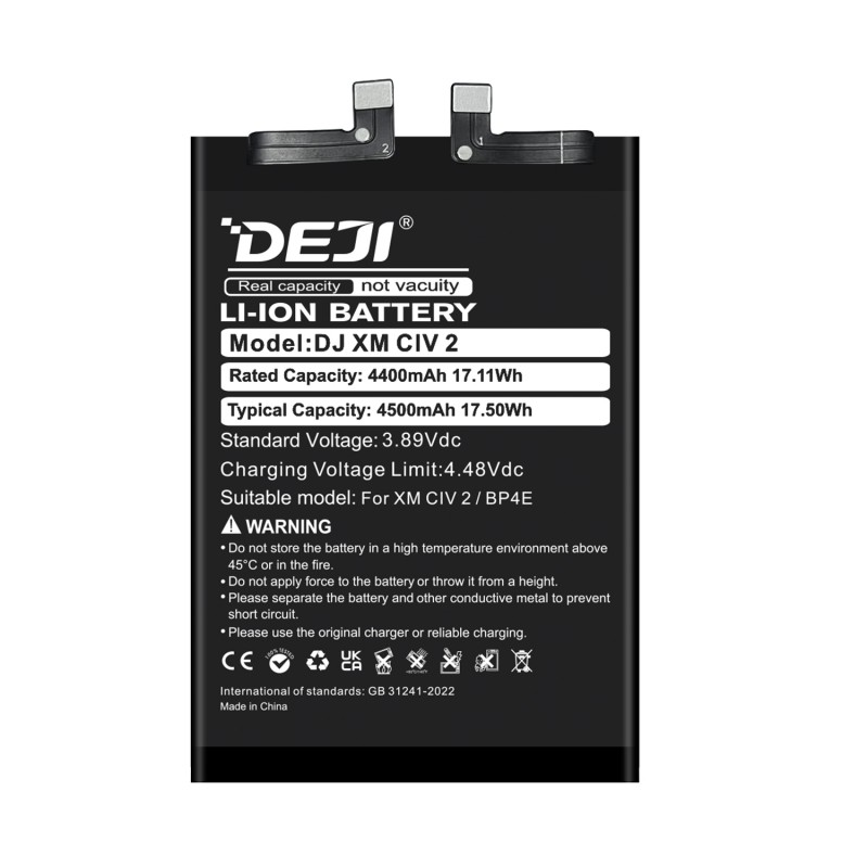 Wholesale DEJI BP4E 4500mAh Battery for For Xiaomi Civi 2