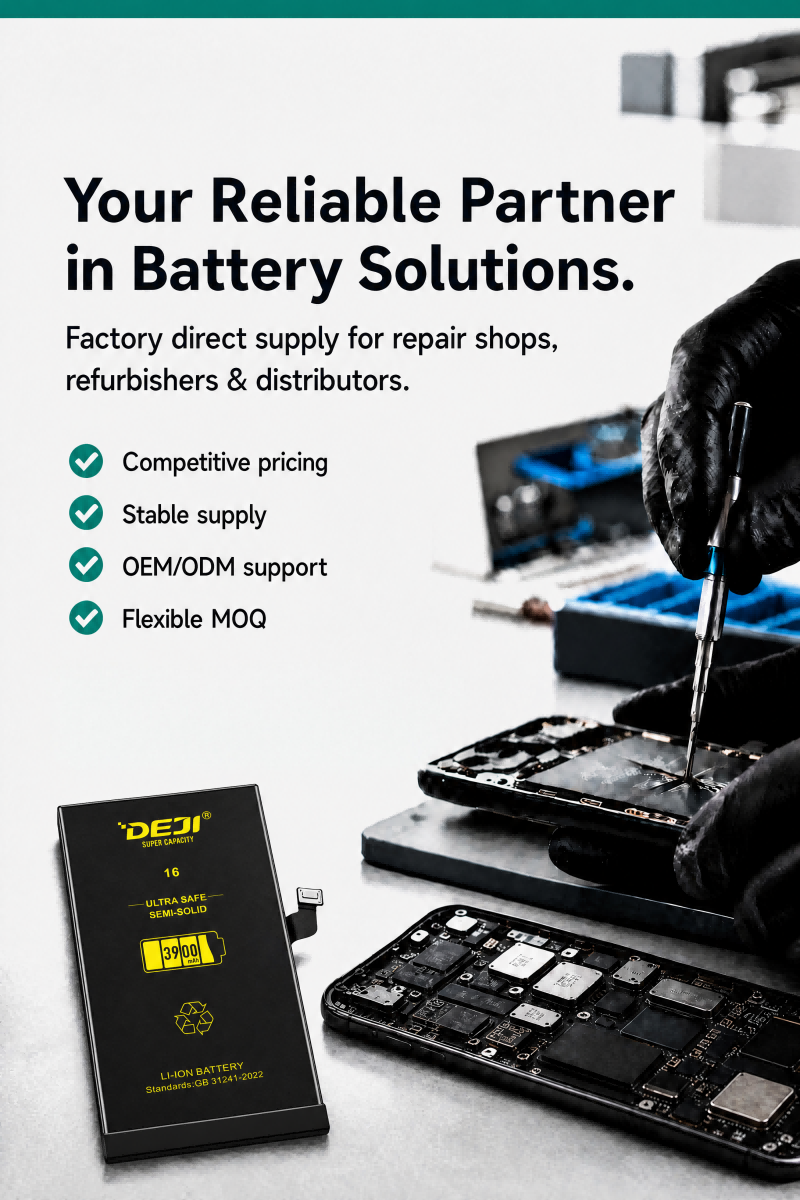 Your Reliable Partnerin Battery Solutions.